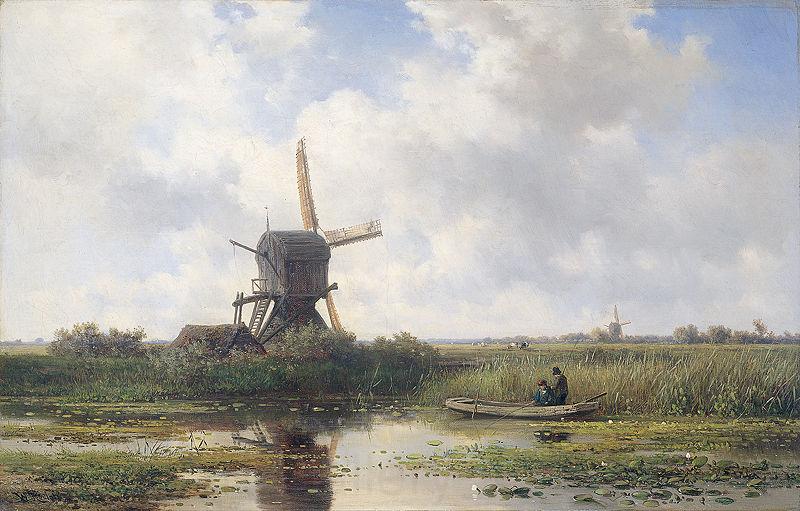 Willem Roelofs In t Gein bij Abcoude France oil painting art